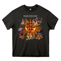 Asphalt tears for fears 24 Heavy Core Tee - linhVisuals