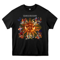 Black tears for fears 24 Heavy Core Tee - linhVisuals
