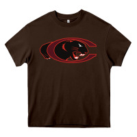 Chocolate Brown claflin, education sport Heavy Core Tee - linhVisuals