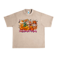 French Oak Thanks A Latte Autumn Vibes Urban Heavy Tee - CowhideDigitalArt