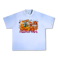 Grape Ice Thanks A Latte Autumn Vibes Urban Heavy Tee - CowhideDigitalArt