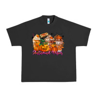 Pigment Black Thanks A Latte Autumn Vibes Urban Heavy Tee - CowhideDigitalArt