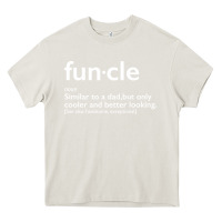 Cream funcle Heavy Core Tee - linhVisuals