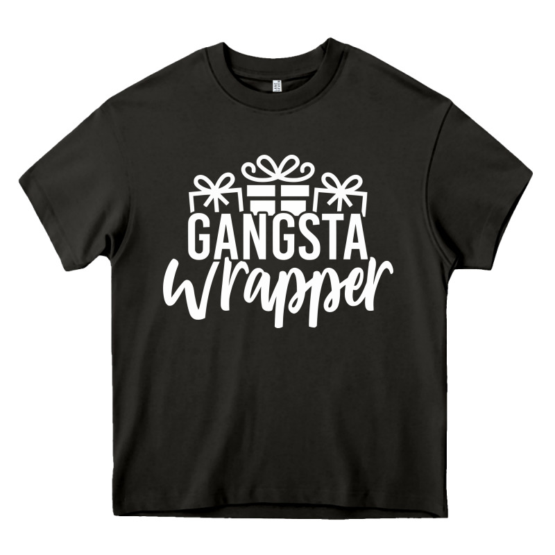Gangsta Wrapper Heavy Core Tee by linhVisuals | Teevron