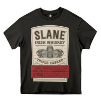 Asphalt slane irish whiskey Heavy Core Tee - linhVisuals