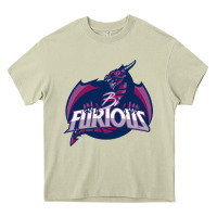 Mossy bi furious   bisexual Heavy Core Tee - linhVisuals