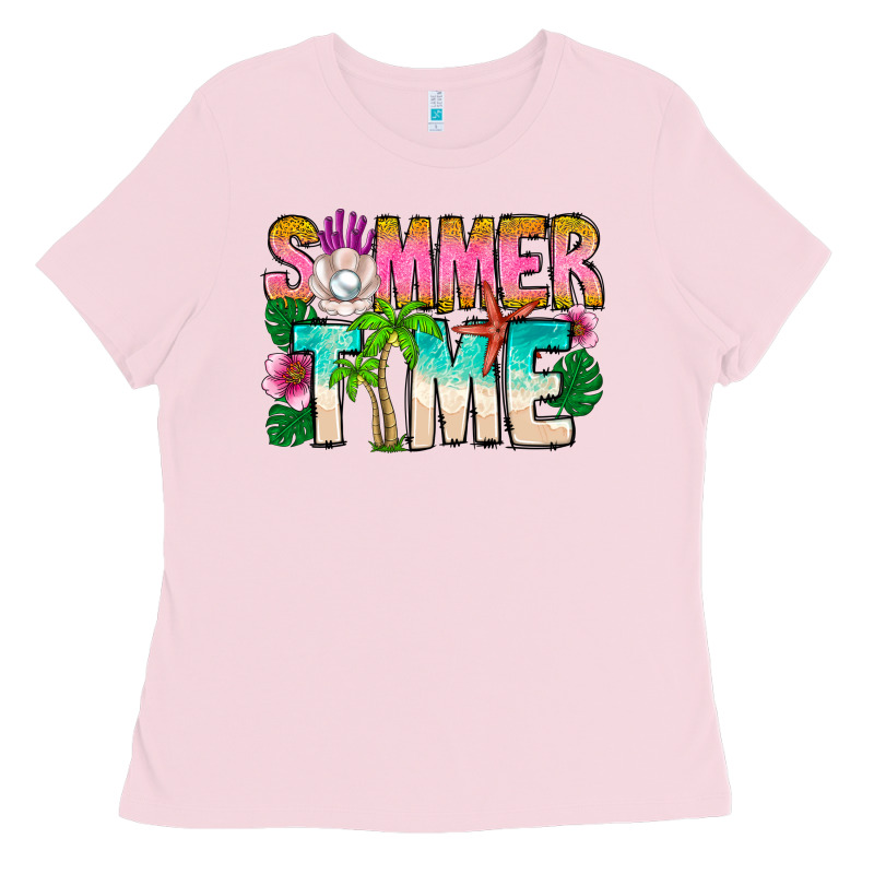 Summer Time Ladies Tee by CowhideDigitalArt | Teevron