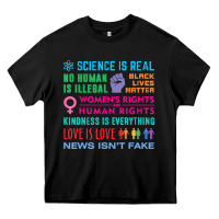 Black science is real , black lives matter , love is love , equality , kindn Heavy Core Tee - linhVisuals