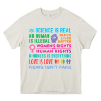 Cream science is real , black lives matter , love is love , equality , kindn Heavy Core Tee - linhVisuals