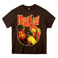 Chocolate Brown vintage meatloaf bat out of hell Heavy Core Tee - linhVisuals