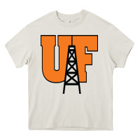 Cream findlay oilers Heavy Core Tee - linhVisuals