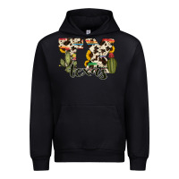 Black texas state cowhide serape cactus Urban Hoodie - RanaPortraitStore