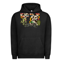 Pigment Black texas state cowhide serape cactus Urban Hoodie - RanaPortraitStore