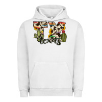 Pigment Lunar Rock texas state cowhide serape cactus Urban Hoodie - RanaPortraitStore