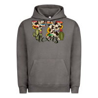 Pigment Tornado texas state cowhide serape cactus Urban Hoodie - RanaPortraitStore