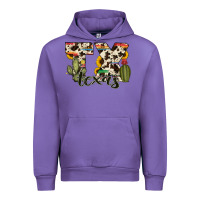 Tulip texas state cowhide serape cactus Urban Hoodie - RanaPortraitStore