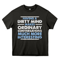 Asphalt having a dirty mind makes ordinary conversations much more interesting Heavy Core Tee - linhVisuals