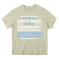 Mossy having a dirty mind makes ordinary conversations much more interesting Heavy Core Tee - linhVisuals