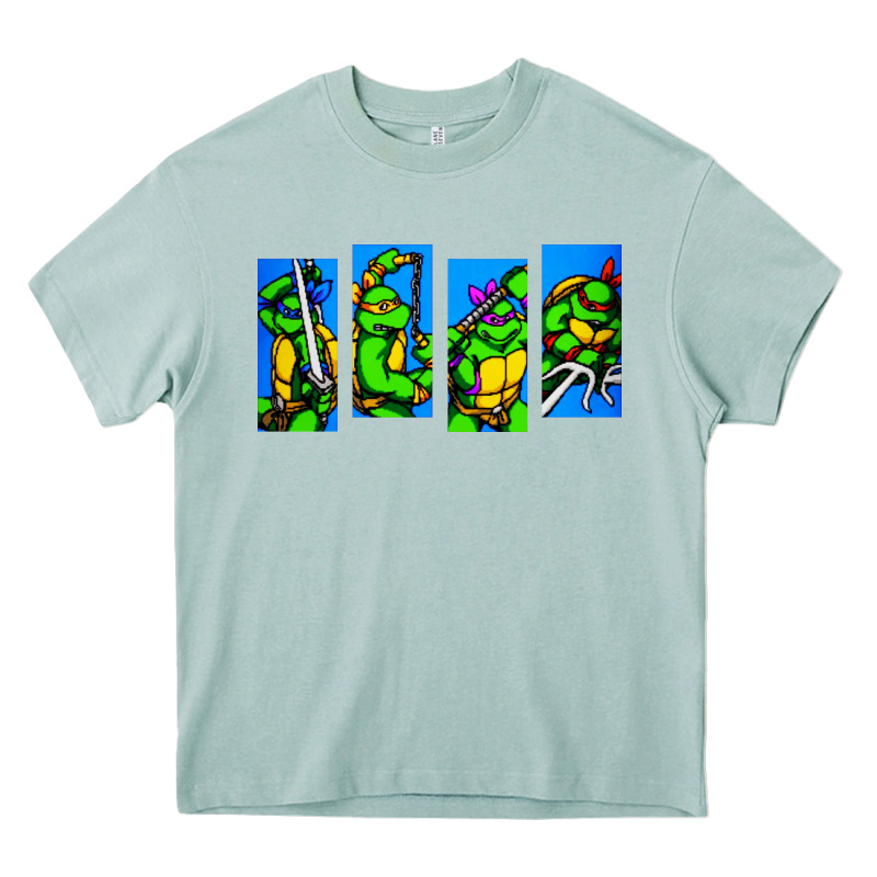 Arcade Turtles Heavy Core Tee by linhVisuals | Teevron