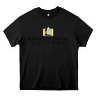 Black randolph–macon college Heavy Core Tee - linhVisuals