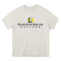 Cream randolph–macon college Heavy Core Tee - linhVisuals