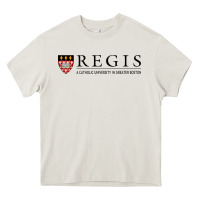 Cream regis college Heavy Core Tee - linhVisuals