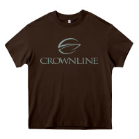 Chocolate Brown Crownline Boats Heavy Core Tee - linhVisuals
