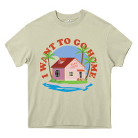 Mossy i want to go home Heavy Core Tee - linhVisuals
