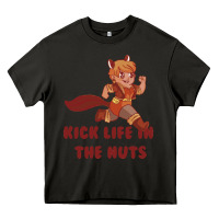 Asphalt kick life in the nuts   squirrel girl Heavy Core Tee - linhVisuals
