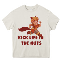 Cream kick life in the nuts   squirrel girl Heavy Core Tee - linhVisuals