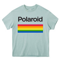 Polaroid Color Spectrum Horizontal Heavy Core Tee | Teevron