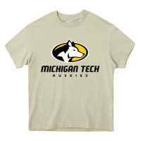 Mossy michigan tech huskies Heavy Core Tee - linhVisuals