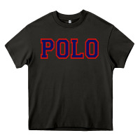 Asphalt polo Heavy Core Tee - linhVisuals