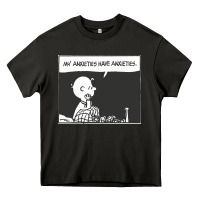 Asphalt my anxieties have anxieties   peanuts Heavy Core Tee - linhVisuals