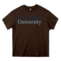 Chocolate Brown roger williams university Heavy Core Tee - linhVisuals
