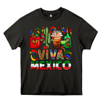 Asphalt Viva Mexico Coffee Cups With Cactus And Tequila Heavy Core Tee - FaDigitalArtStudio