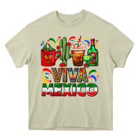 Mossy Viva Mexico Coffee Cups With Cactus And Tequila Heavy Core Tee - FaDigitalArtStudio