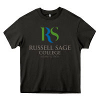 Asphalt russell sage college Heavy Core Tee - linhVisuals