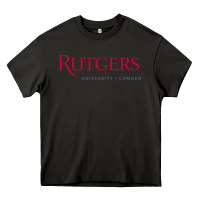 Asphalt rutgers university–camden Heavy Core Tee - linhVisuals