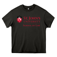 Asphalt saint john's university Heavy Core Tee - linhVisuals
