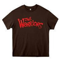 Chocolate Brown the warriors Heavy Core Tee - linhVisuals