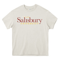 Cream salisbury university Heavy Core Tee - linhVisuals