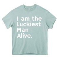 Arona luckiest man alive Heavy Core Tee - linhVisuals