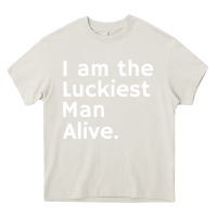 Cream luckiest man alive Heavy Core Tee - linhVisuals