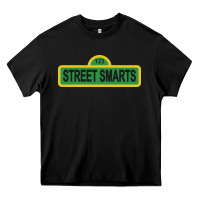 Black street smarts   john mulaney Heavy Core Tee - linhVisuals