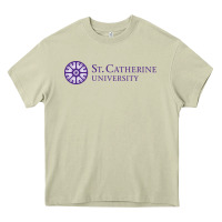 Mossy st. catherine university Heavy Core Tee - linhVisuals