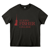 Asphalt st. john fisher collage Heavy Core Tee - linhVisuals