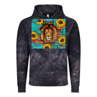 Cloud Black western lion tumbler Vintage Hoodie - Artiststas