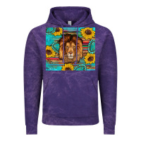 Cloud Purple western lion tumbler Vintage Hoodie - Artiststas