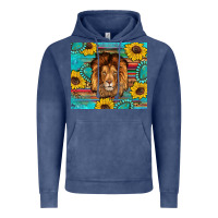 Vintage Denim western lion tumbler Vintage Hoodie - Artiststas